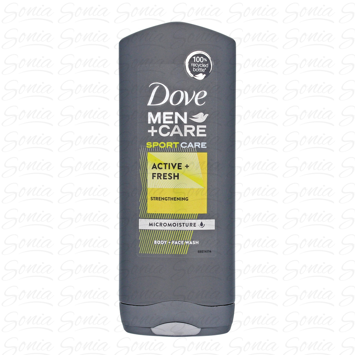 Dove Men+Care Żel do mycia twarzy i ciała Sport Active+Fresh  400ml 8717163634615