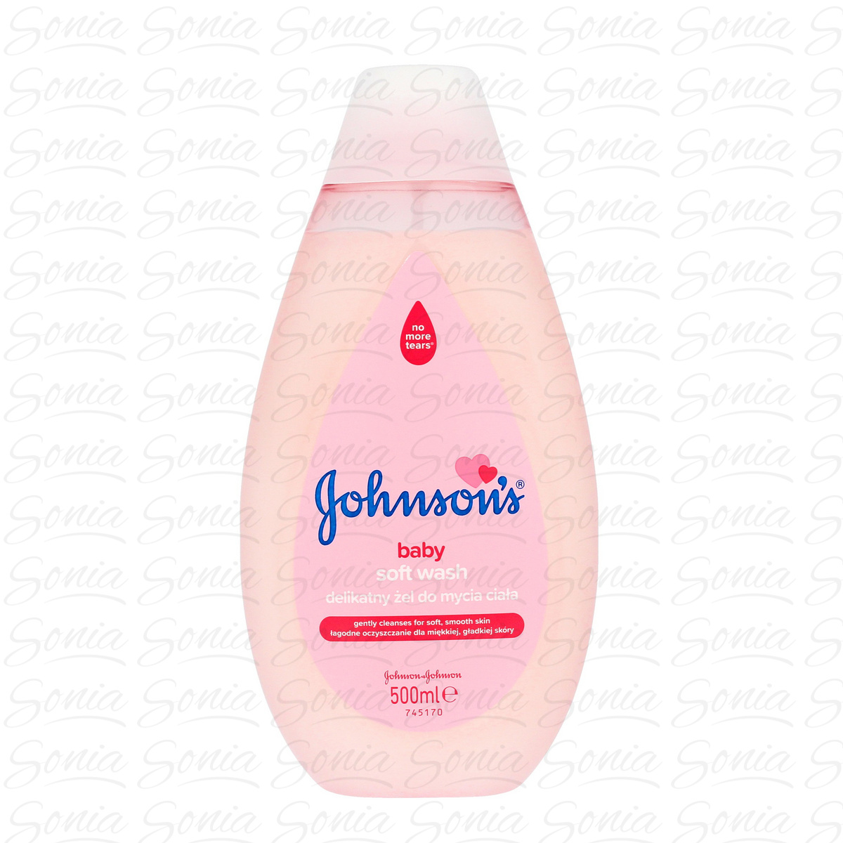 Johnson's Baby Delikatny Żel do mycia ciała dla dzieci  500ml 3574669908955