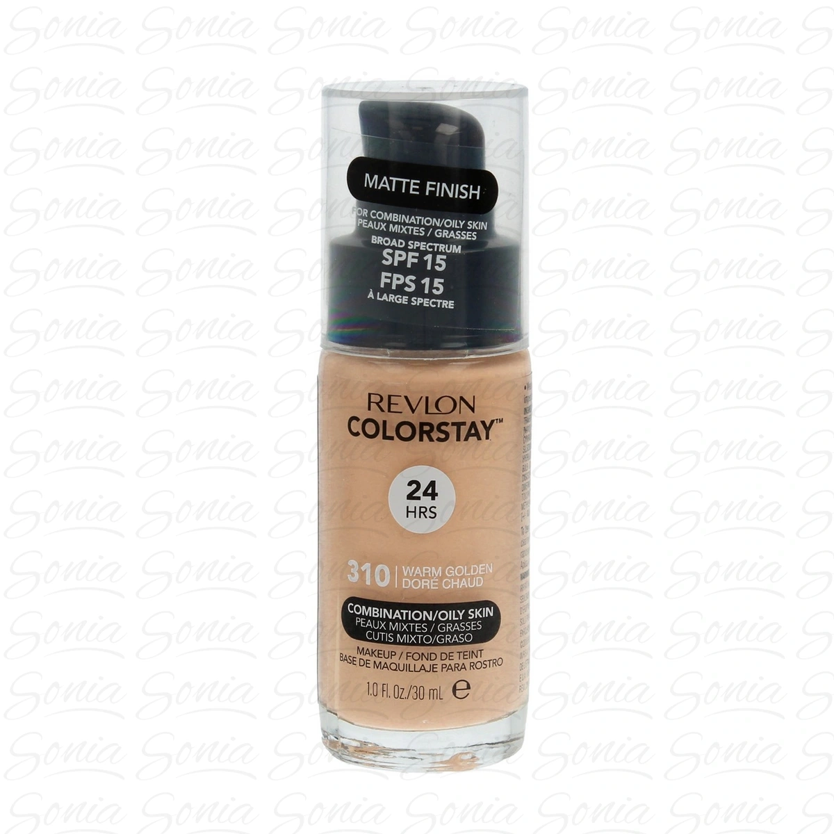Revlon Colorstay 24H Podkład kryjąco-matujący nr 310 Warm Golden - cera mieszana i tłusta 30ml 309974700092