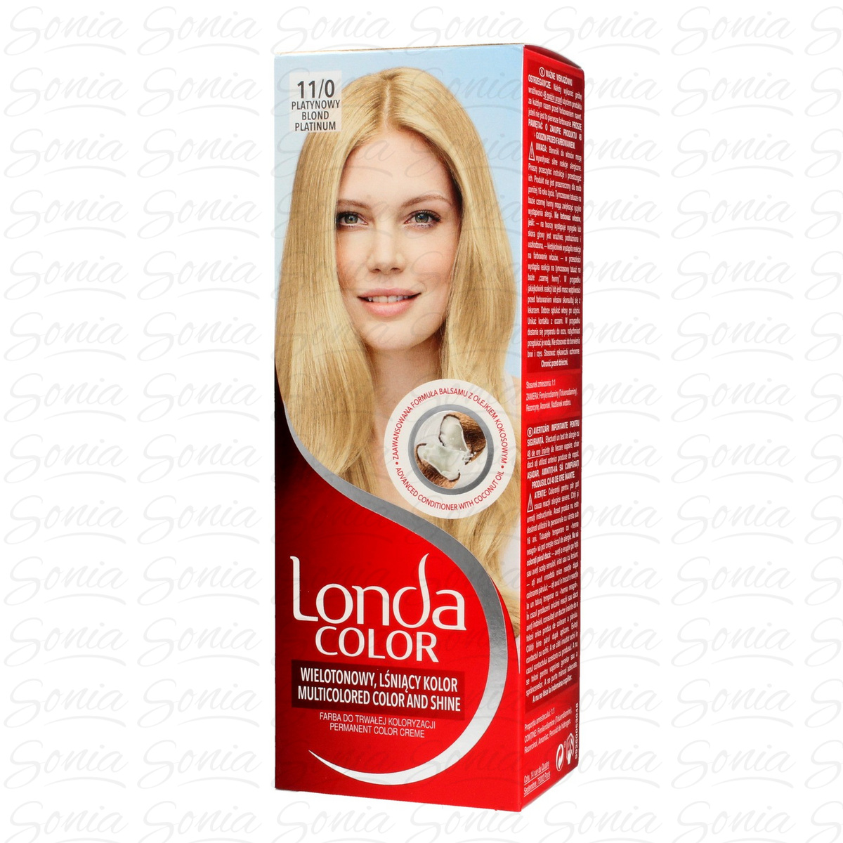 Londacolor Cream Farba do włosów nr 11/0 platynowy blond  1op. 3614229356878