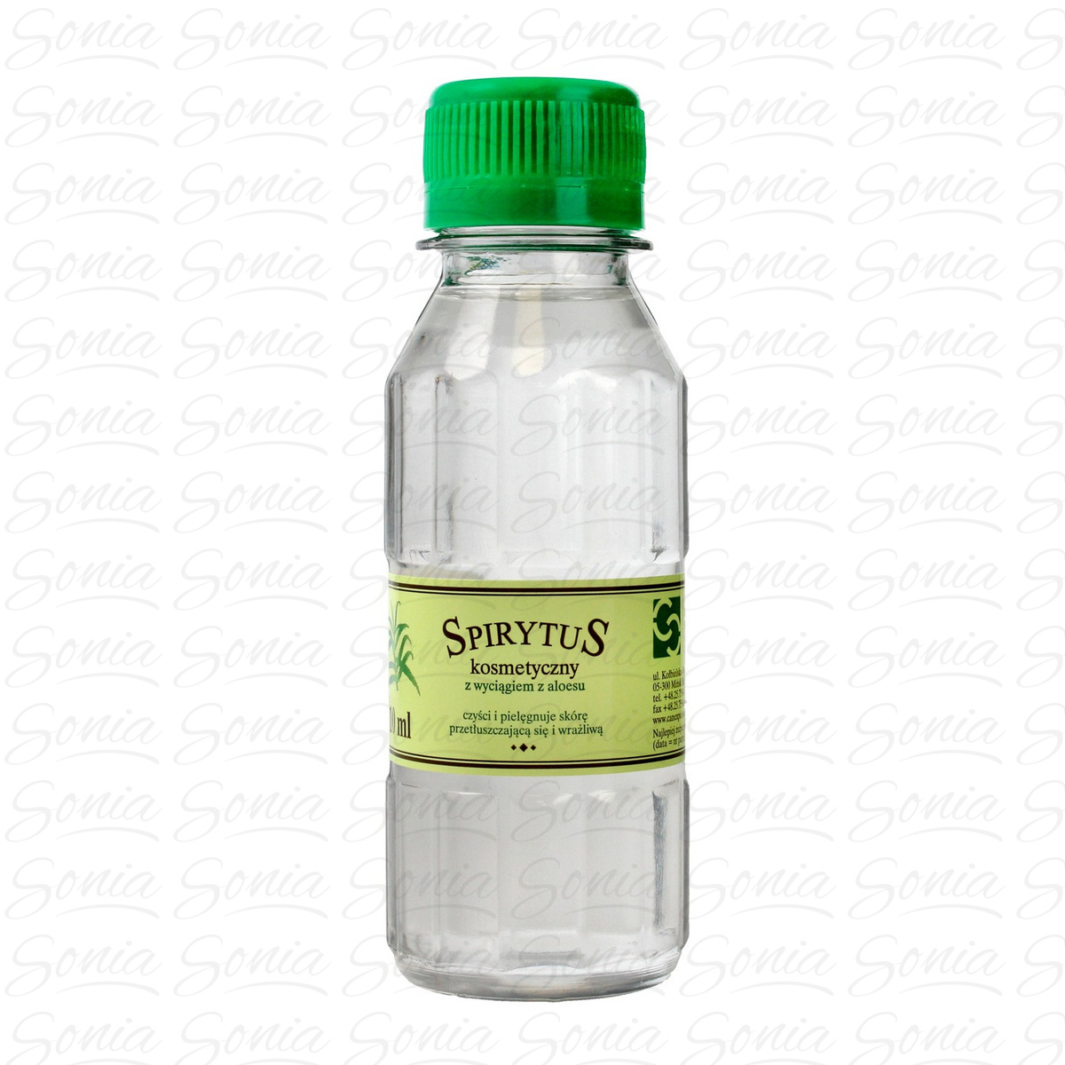 Canexpol Spirytus kosmetyczny z Aloesem 110ml 5903263274100