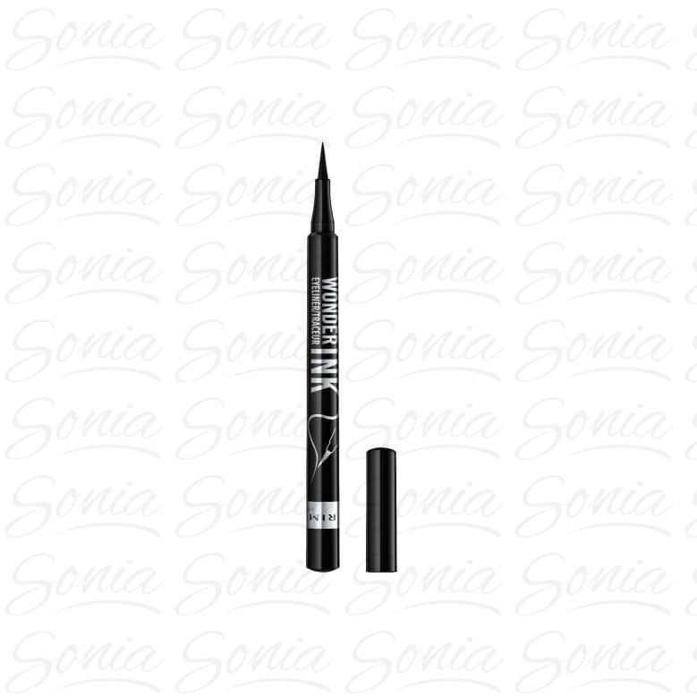 Rimmel Wonder Ink Ultimate Eyeliner wodoodporny w pisaku 001 black  1szt 3614228654722