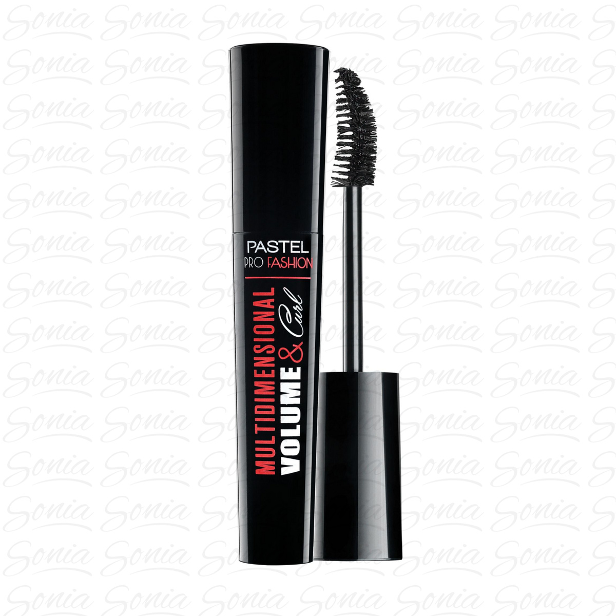 PASTEL Pro Fashion Multidimensional Volume & Curl Mascara nadająca objętość 12ml