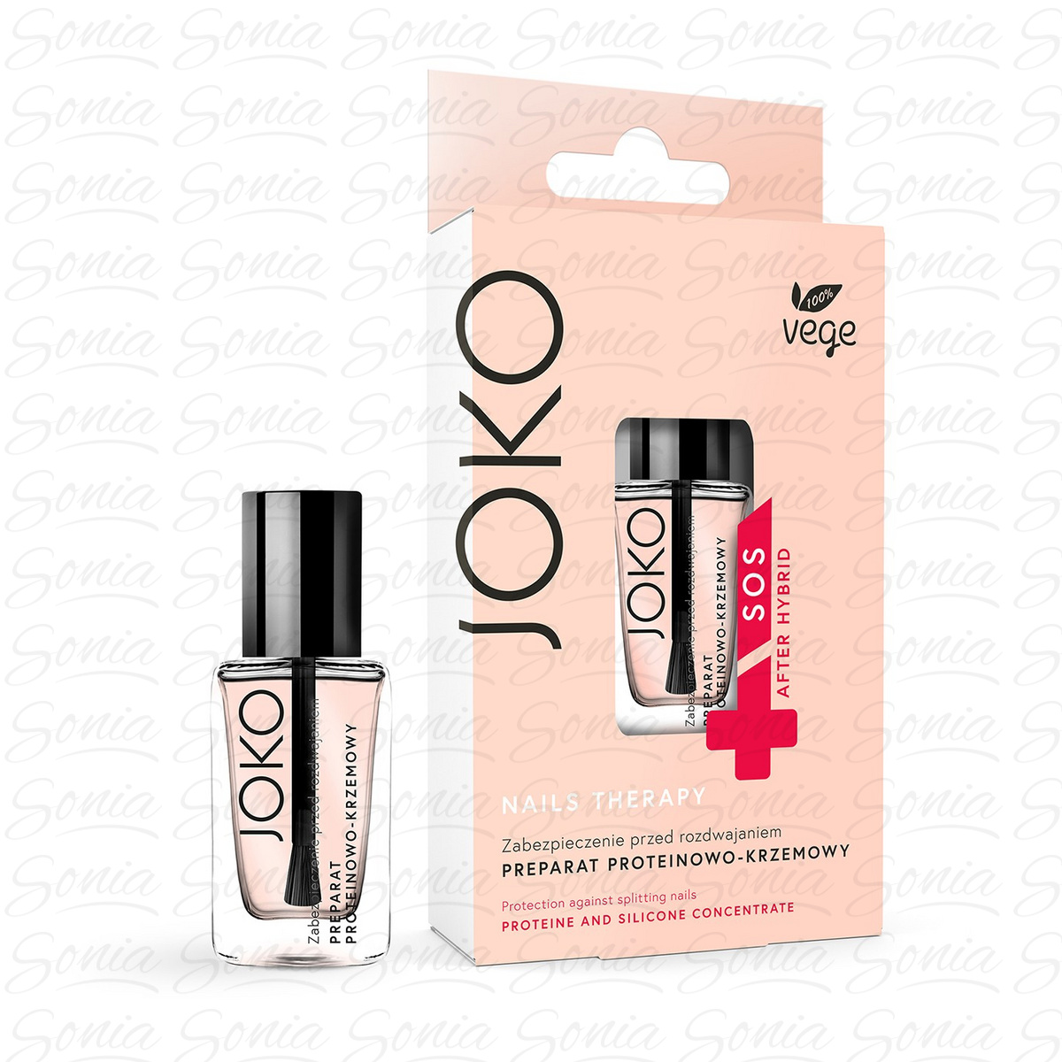 Joko Nails Therapy Preparat Proteinowo-Krzemowy do paznokci  11ml 5903216404950