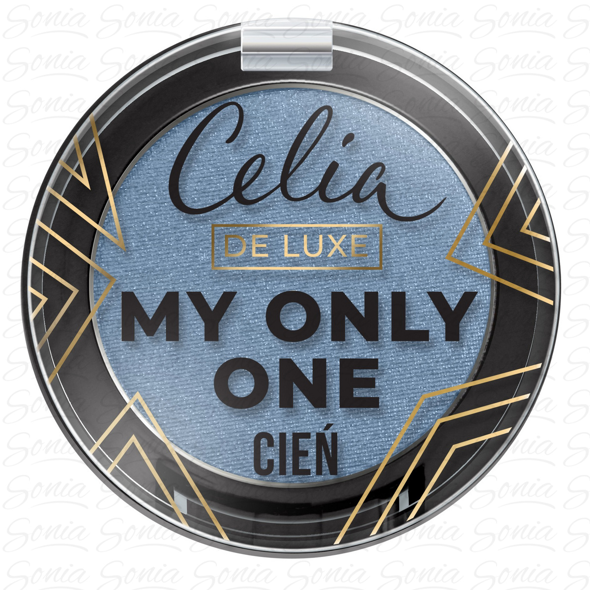 Celia De Luxe Cień do powiek satynowy My Only One nr 08  1szt 5900525065377