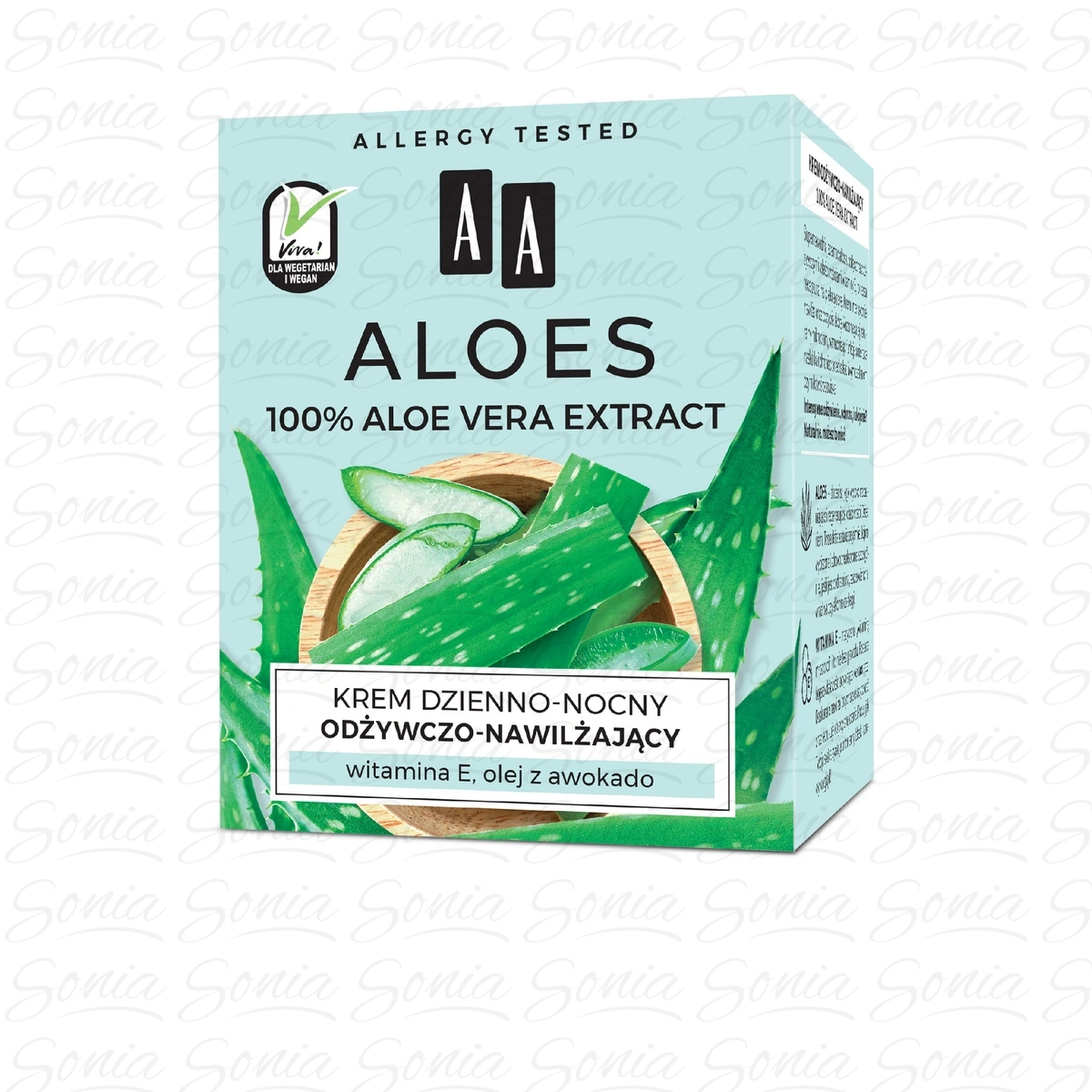 AA Aloes 100% Krem dzienno-nocny odżywczo nawilżający 50ml 5900116069678