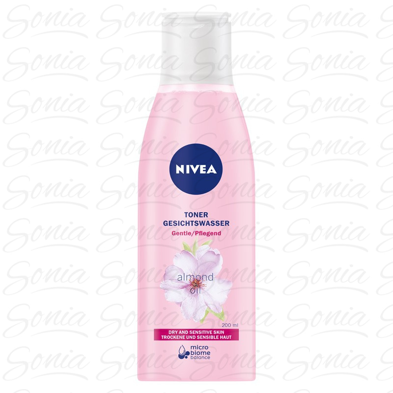 Nivea Tonik łagodzący do twarzy Almond Oil - cera sucha i wrażliwa  200ml 9005800227054