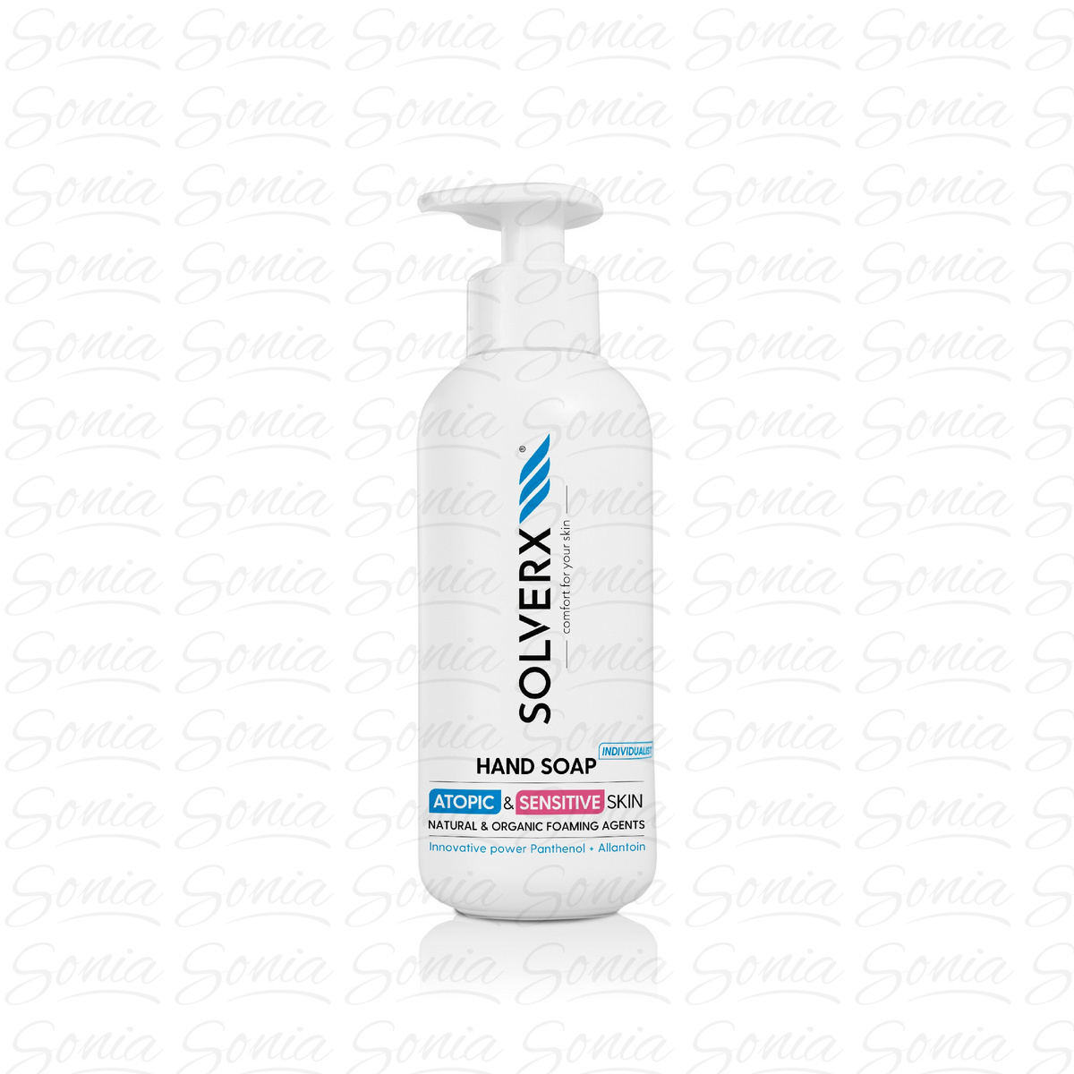 SOLVERX Atopic & Sensitive Skin Mydło do rąk w płynie Individual do skóry wrażliwej  250ml 5907479380037