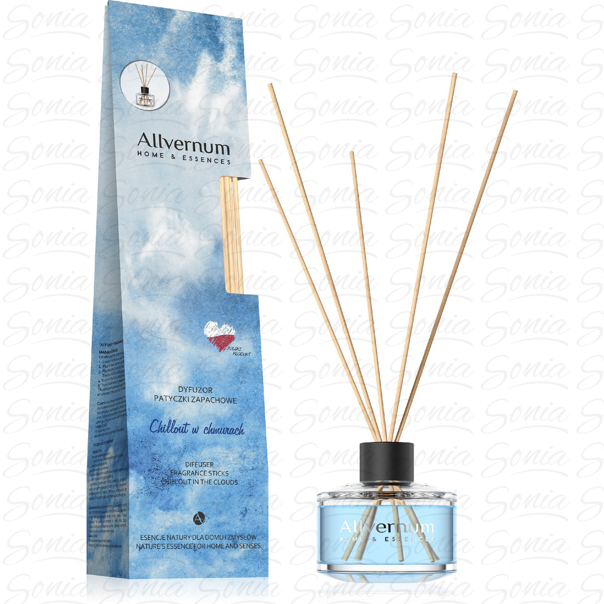 ALLVE  PROM HOME & ESS. Patyczki 50ml Chillout 5901845532013