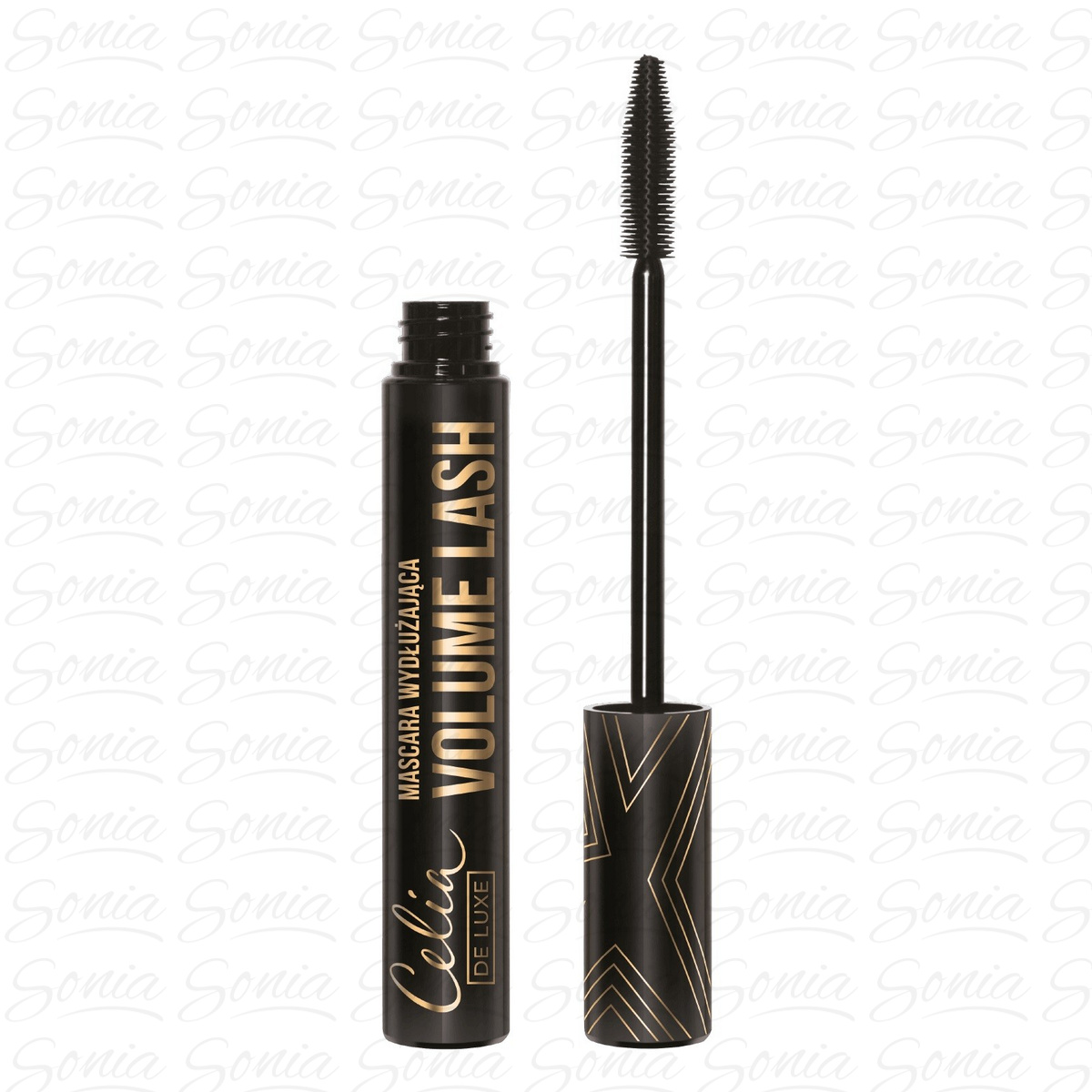 Celia De Luxe Mascara Volume Lash - wydłużająco podkręcająca  11ml 5900525070722