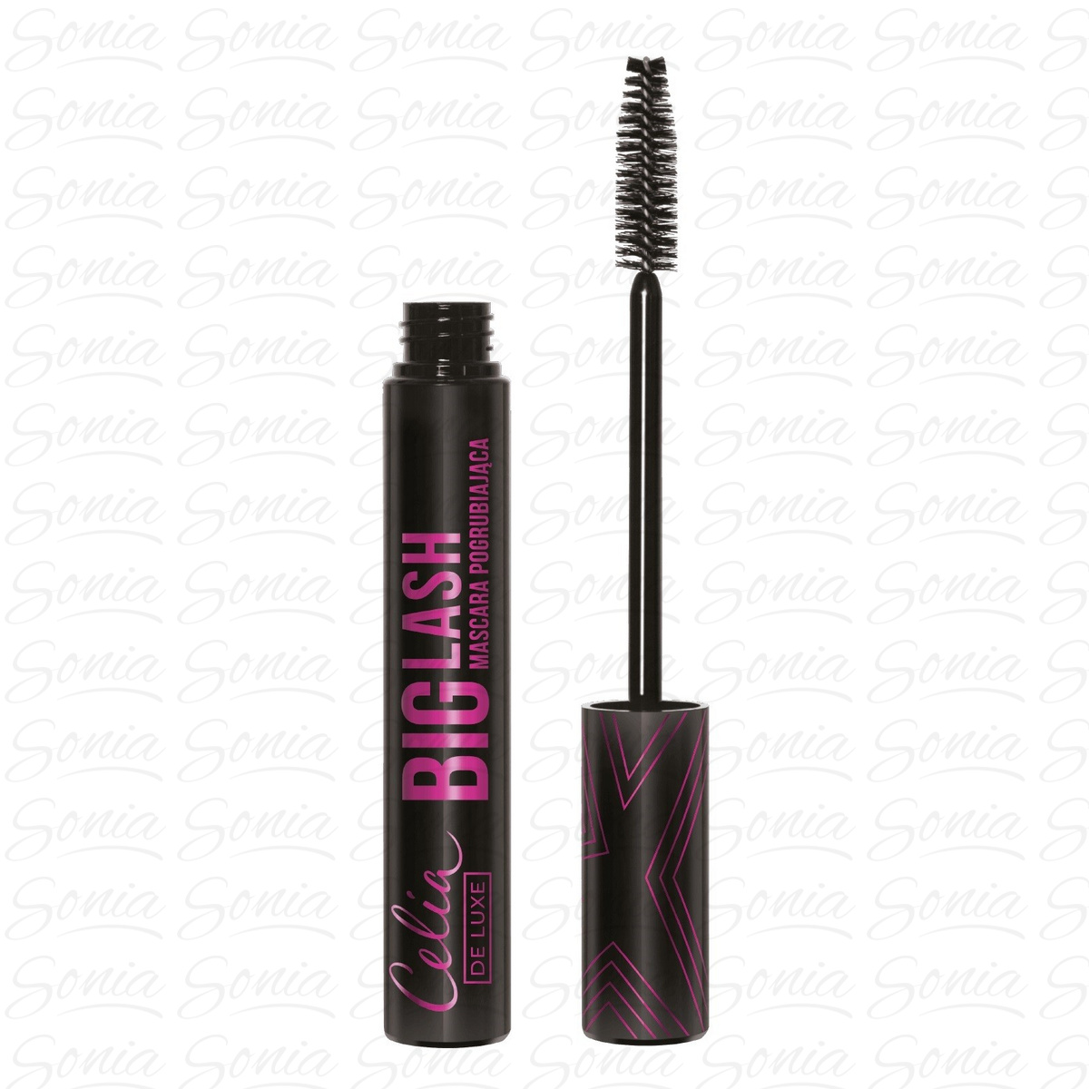 Celia De Luxe Mascara Big Lash - wydłużająco pogrubiająca  11ml 5900525070739