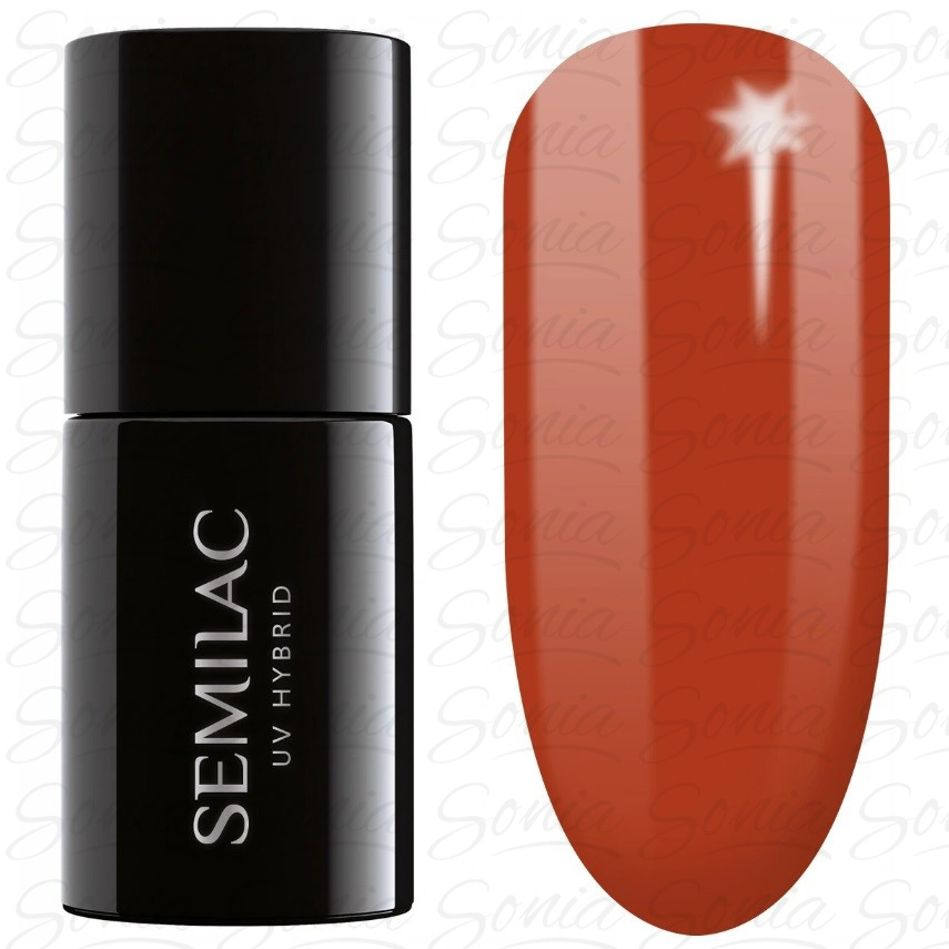 SEMILAC Lakier hybrydowy 402 Spicy Pumpkin - 7 ml 5902751439151