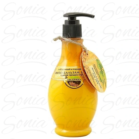ENERGY OF VITAMINS Oblepikha Balsam do stóp z olejkiem Rokitnika i babką zwyczajną  275 ml. 4823080002155