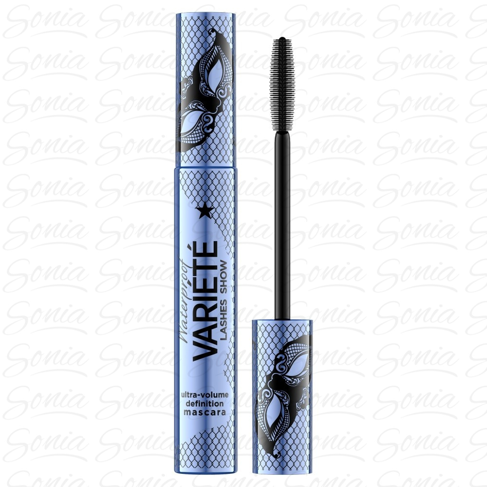 Eveline Maskara Variete Lashes Show - wodoodporna (czarna) 10ml 5901761965780