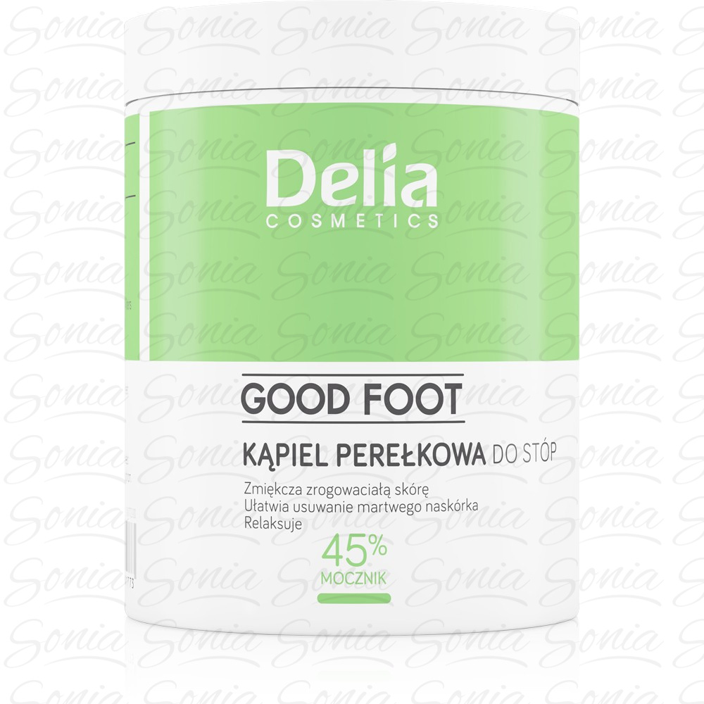 Delia Cosmetics Good Foot Kąpiel pe rełkowa do stóp - 45% Mocznik 250 g 5906750801773