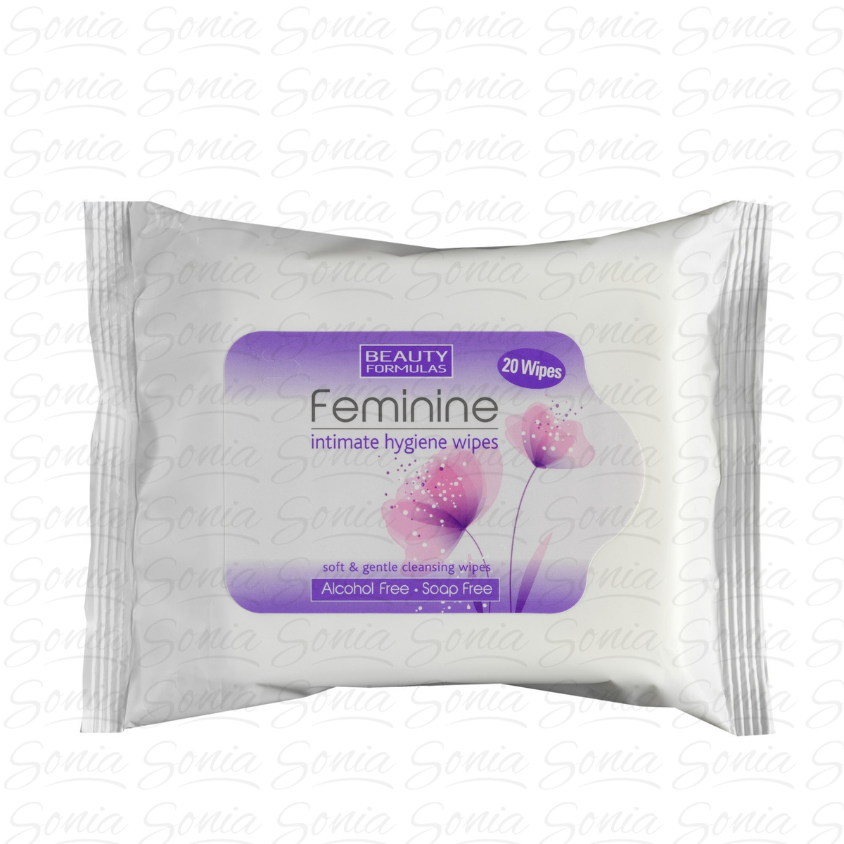 Beauty Formulas Feminine Chusteczki do higieny intymnej 1op.-20szt 5012251008136