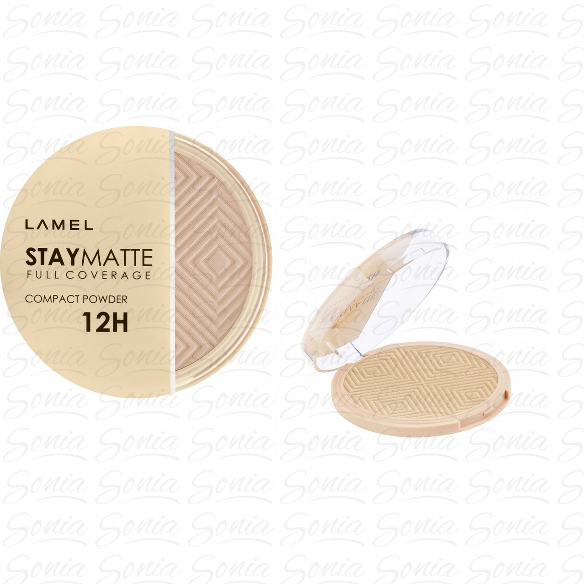 LAMEL Basic Puder kompaktowy Stay Matte 12H nr 403  12g 5060522586821