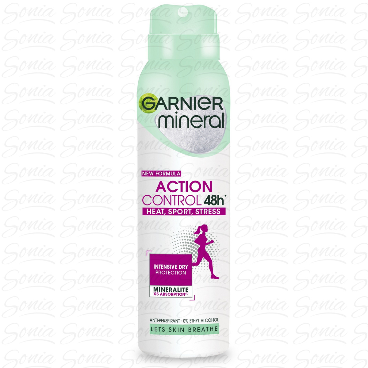 Garnier Mineral Dezodorant spray Action Control 48h - Heat,Sport,Stress  150ml 3600542471053
