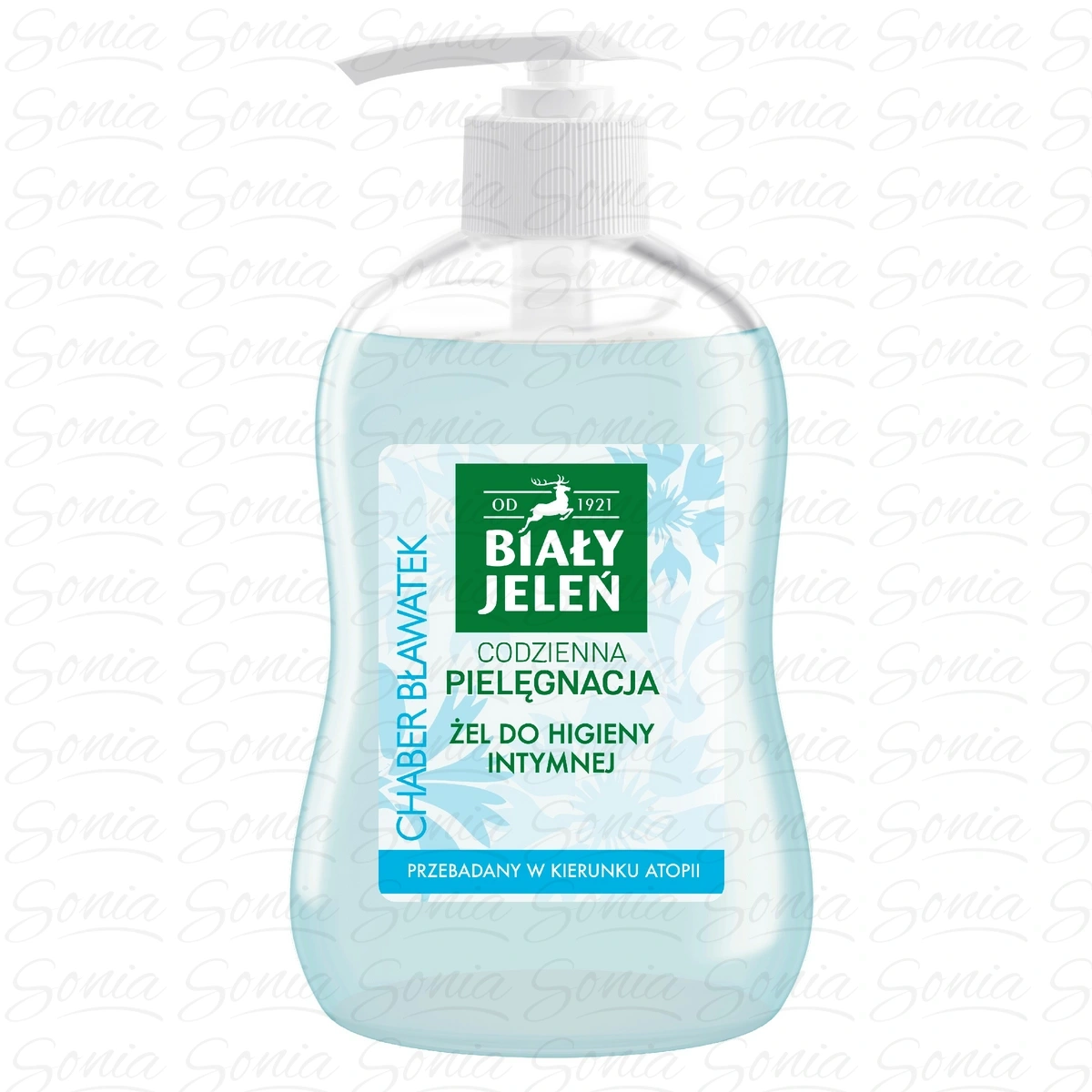 Biały Jeleń Codzienna Pielęgnacja Żel do higieny intymnej - Chaber Bławatek 500ml 5900133004379