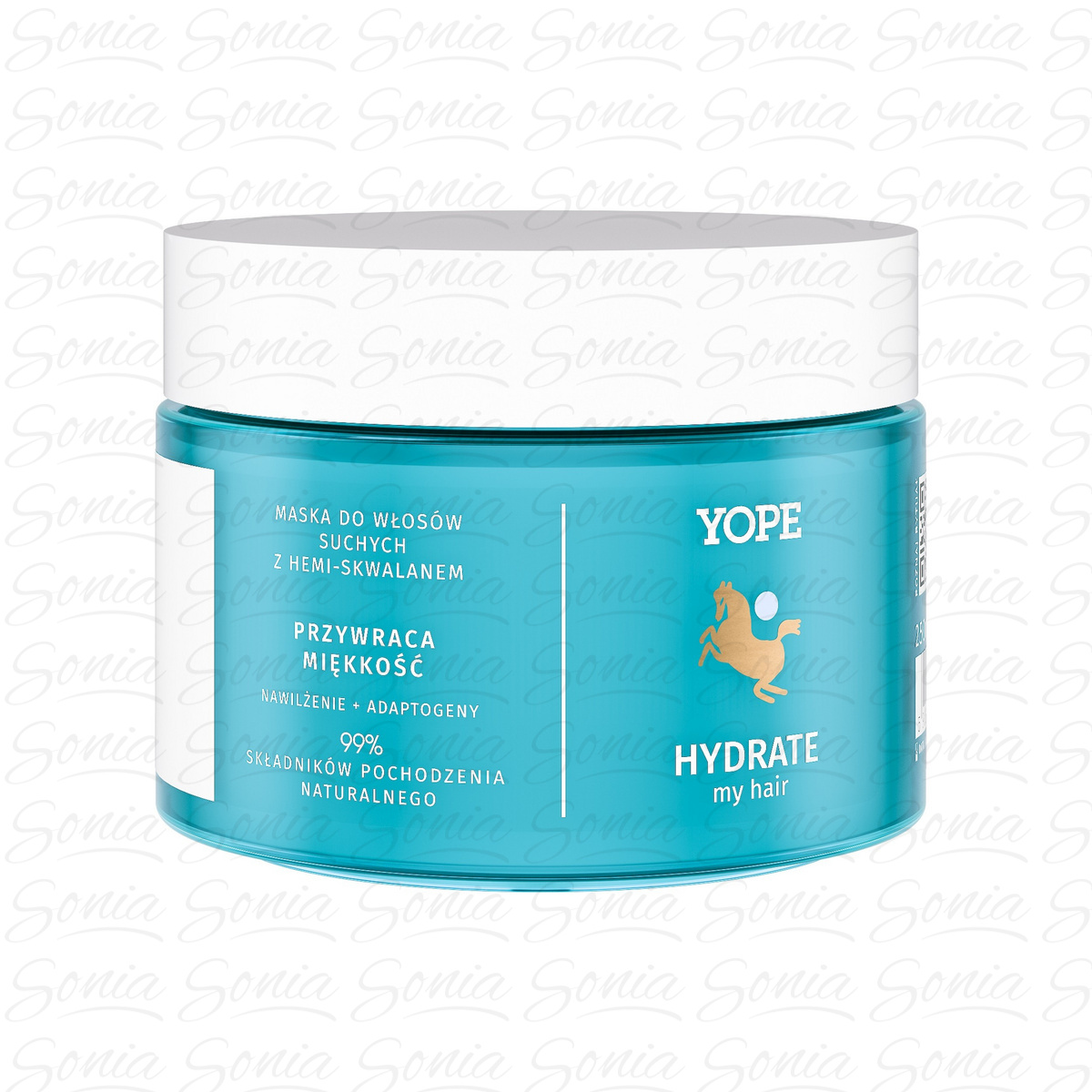 YOPE Hydrate My Hair Maska do włosów suchych z Hemi-Skwalanem 250ml 5903760203054
