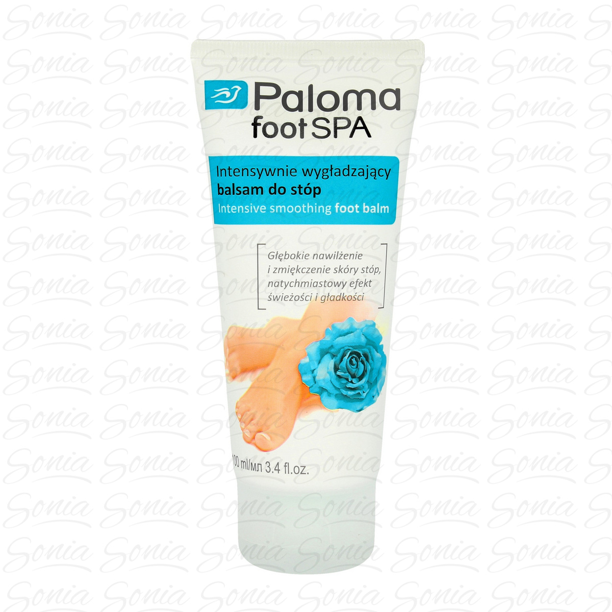 Paloma Foot Spa Intensywnie Wygładzający Balsam do stóp - 100ml 5900793081284