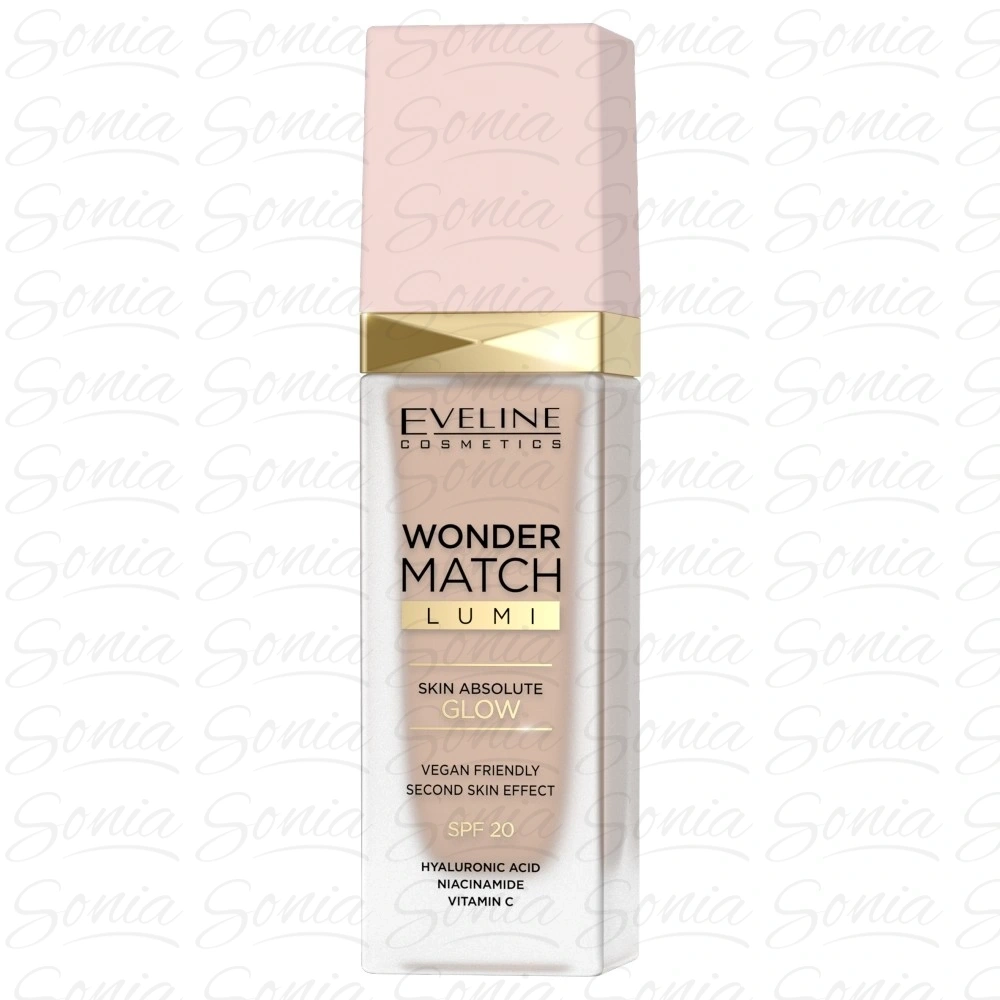 Eveline Wonder Match Lumi Podkład rozświetlający nr 15 Neutral  30ml 5903416043454