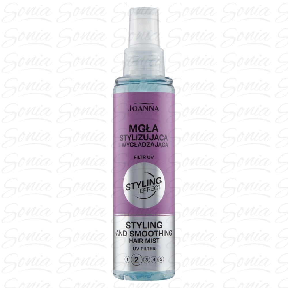 Joanna Styling Effect Mgła stylizująca i wygładzająca do włosów - filtr UV  150ml 5901018012106