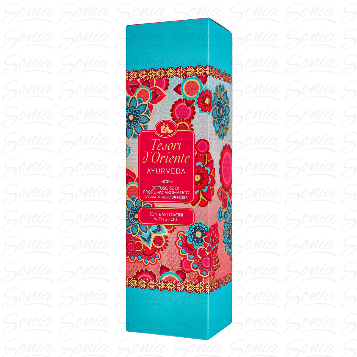 TESORI d'Oriente Dyfuzor z patyczkami zapachowymi Ayurveda 200 ml