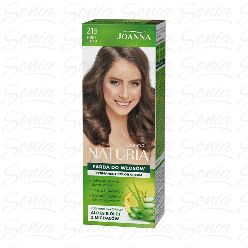 Joanna Naturia Color Farba do włosów nr 215 - Zimny Blond  1op. 5901018015367
