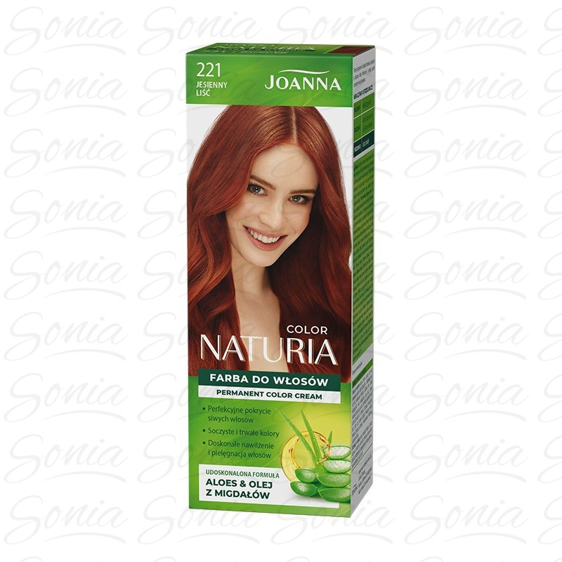 Joanna Naturia Color Farba do włosów nr 221 -  Jesienny Liść  1op. 5901018057909