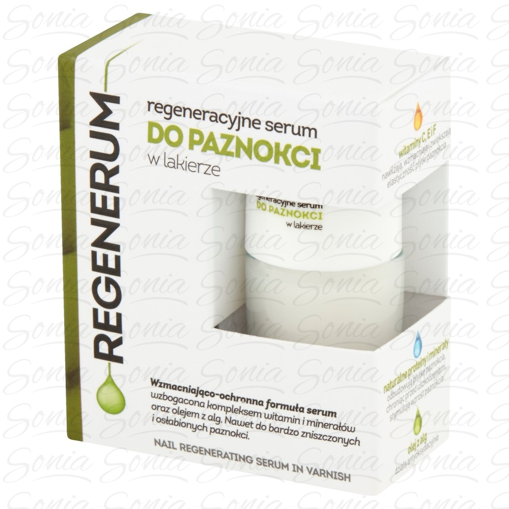 REGENERUM Regeneracyjne Serum do paznokci w lakierze 8ml 5902802700704