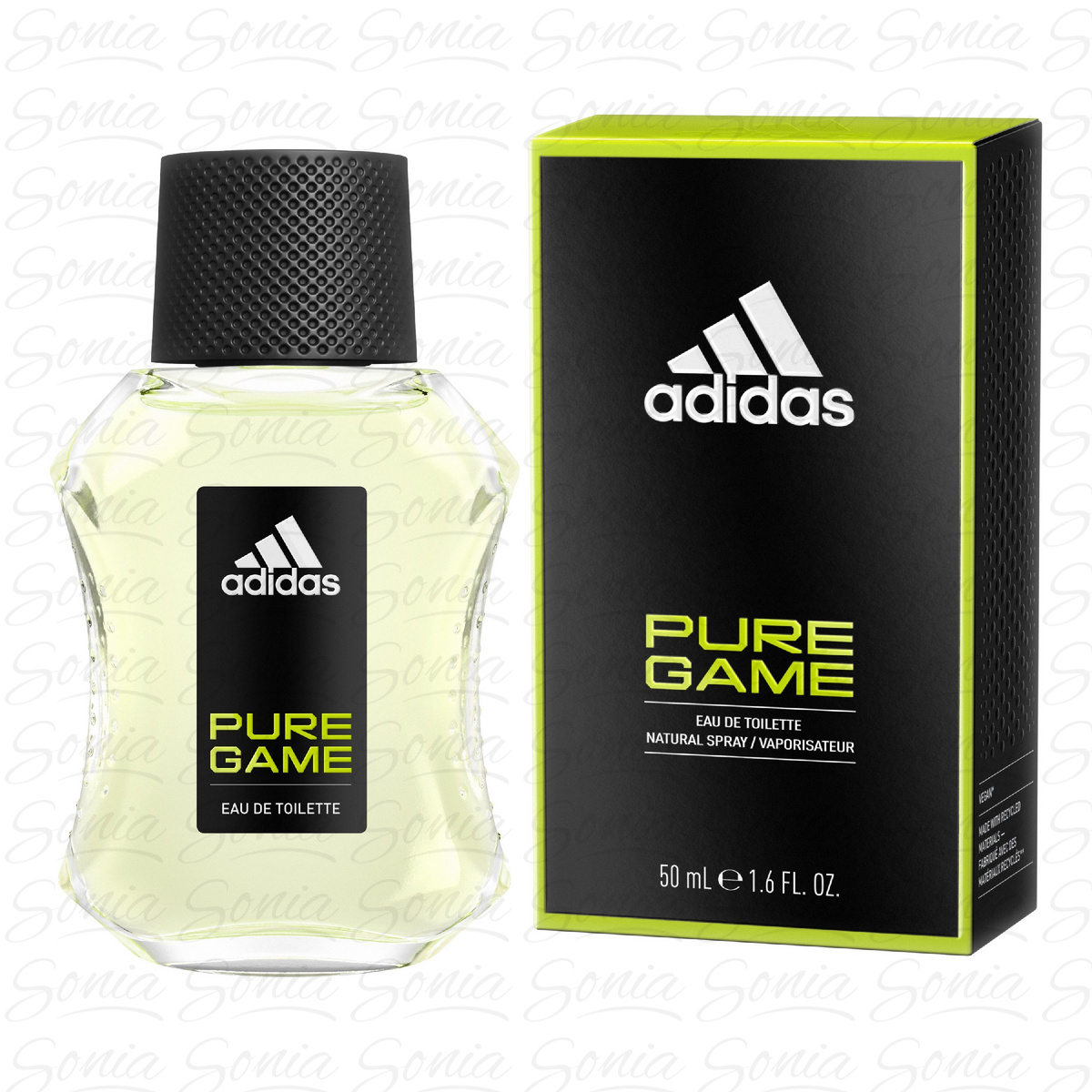 Adidas Pure Game Woda toaletowa dla mężczyzn 50ml 3616303322014
