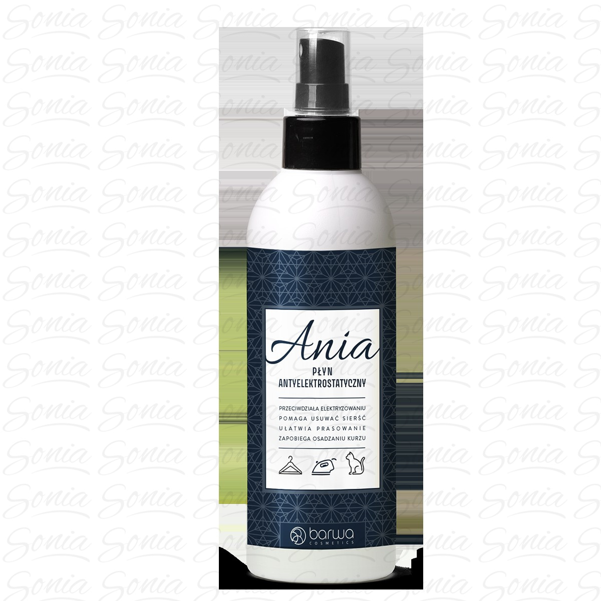 BARWA Płyn antyelektrostatyczny w sprayu  Ania  220ml 5902305004897