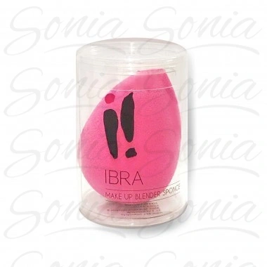 IBRA Blender-gąbka do makijażu różowa - 1szt 5906395543014