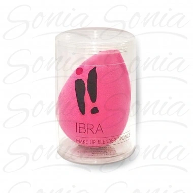 IBRA Blender-gąbka do makijażu różowa - 1szt 5906395543014