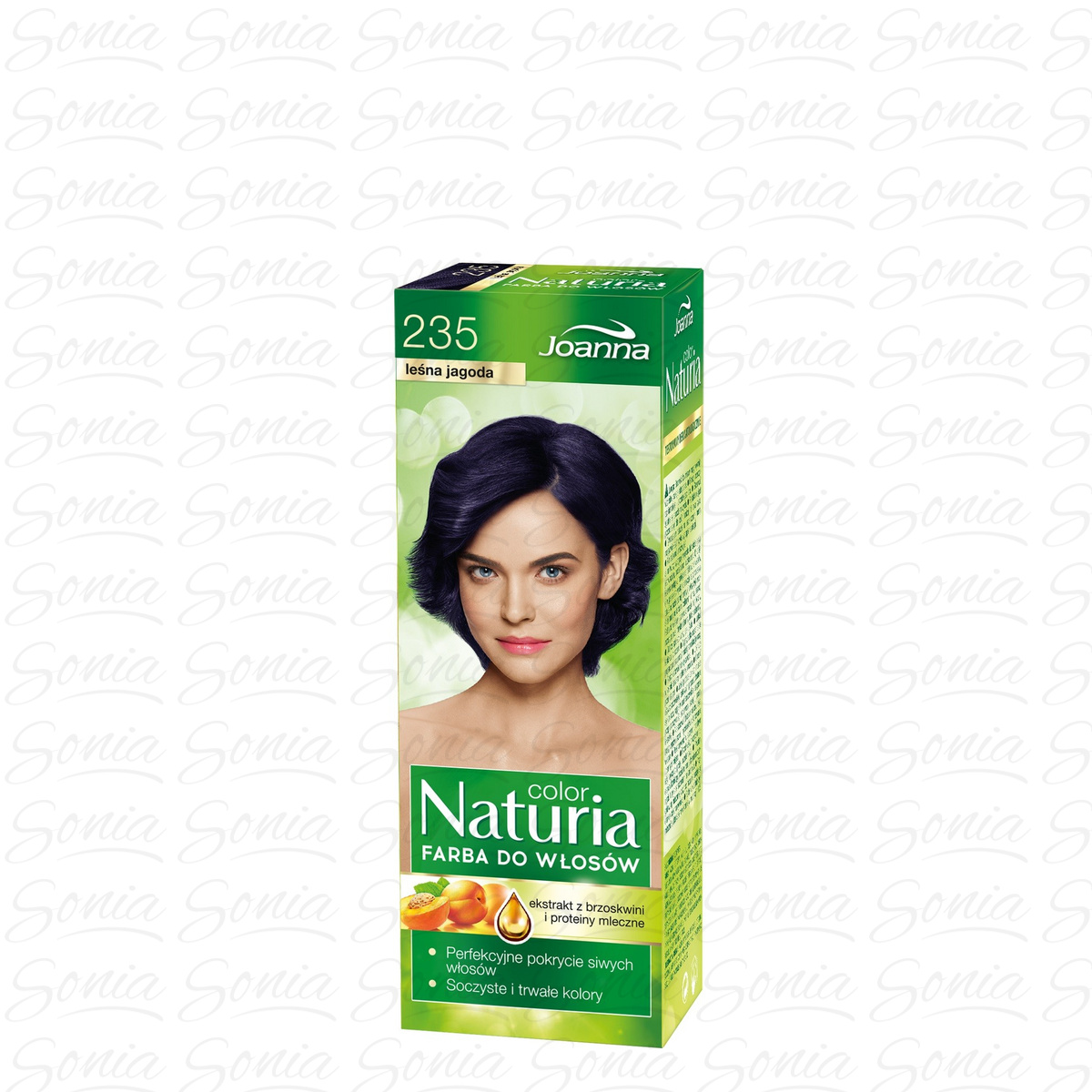 Joanna Naturia Color Farba do włosów nr 235 - Leśna Jagoda  1op. 5901018097028