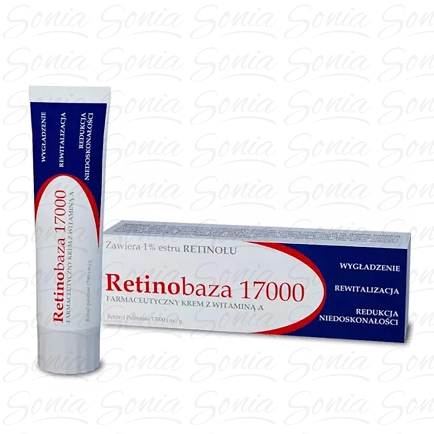 RETINOBAZA 17000 Krem farmaceutyczny z Witaminą A 30g 5907573300245