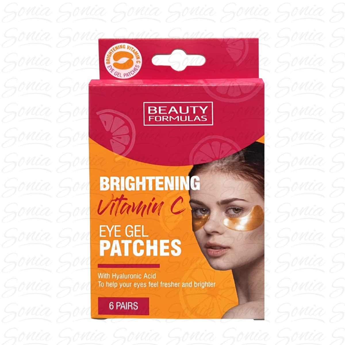 Beauty Formulas Brightening Vitamin C Żelowe Płatki pod oczy 1op.-6par 5012251013536