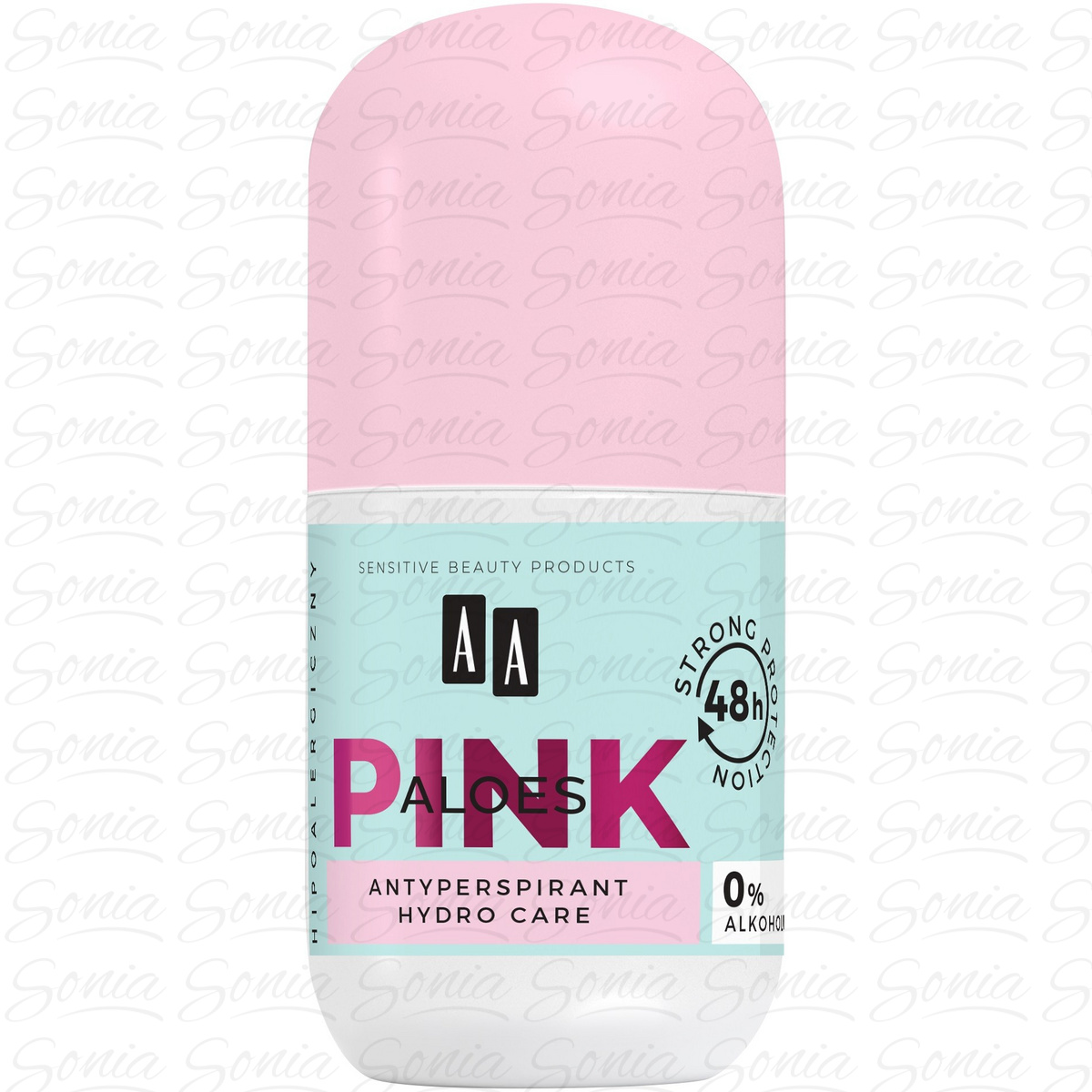 AA Pink Aloes Dezodorant antyperspirant roll-on 50ml 5900116093024