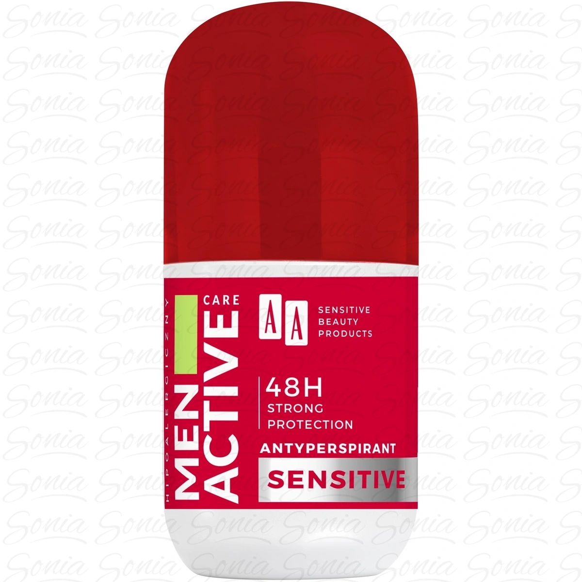 AA Men Active Care Dezodorant antyperspirant roll-on Sensitive 50ml 5900116093123