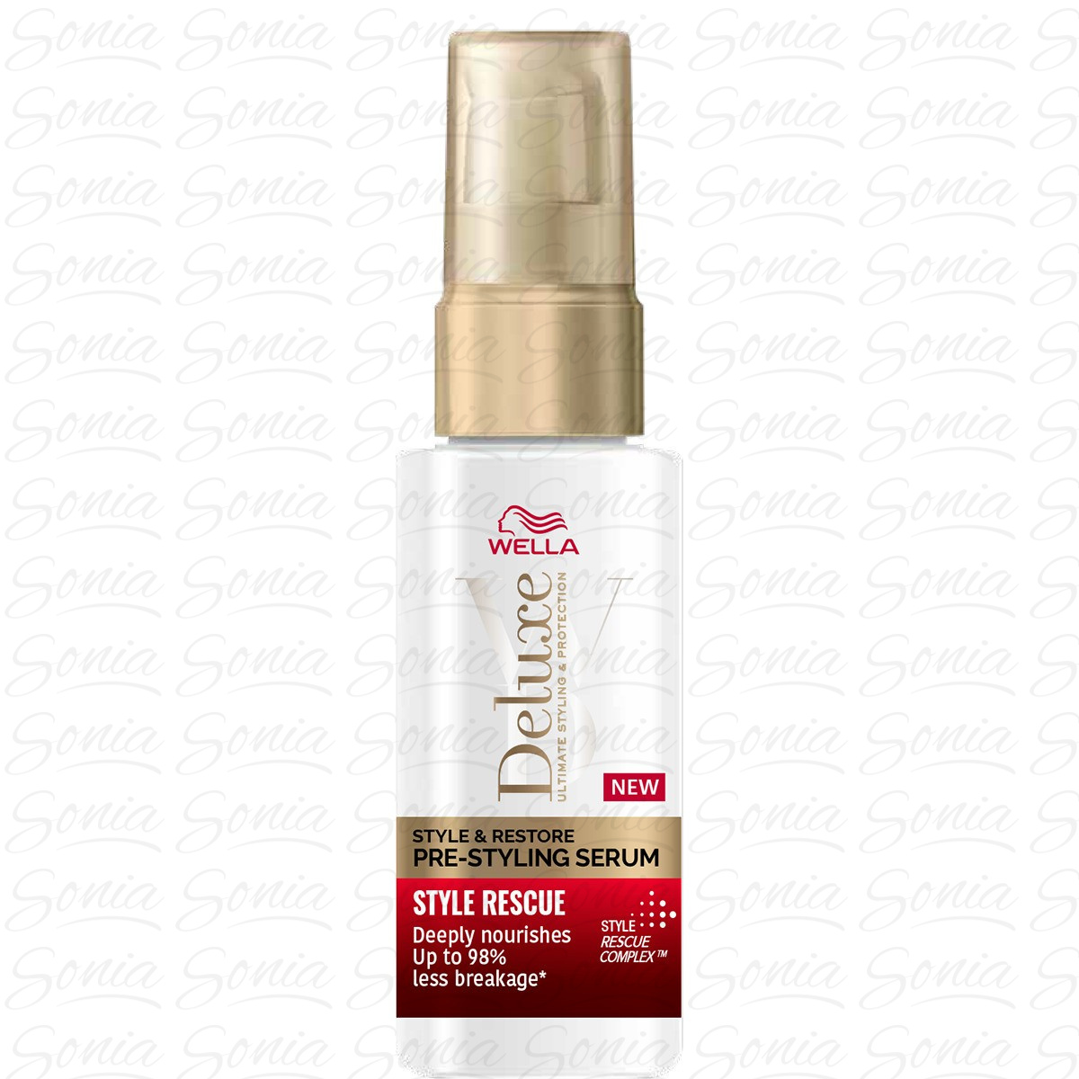 WELLA DeLuxe Serum do włosów Style Rescue 50ml 4064666518138