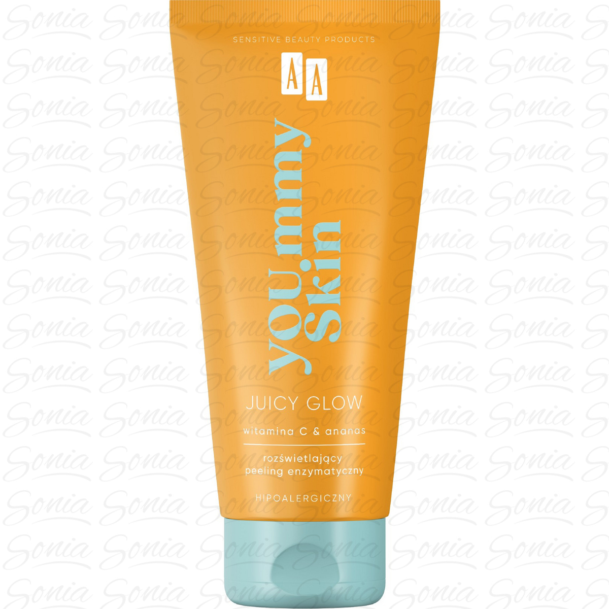 AA YOU.mmy Skin Juicy Glow Rozświetlający Peeling enzymatyczny 200ml 5900116084237