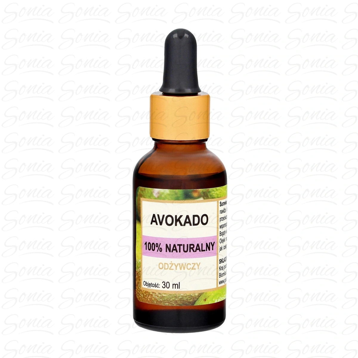 BIOMIKA 100% Naturalny Olejek z Avokado - odżywczy 30ml 5906874556382