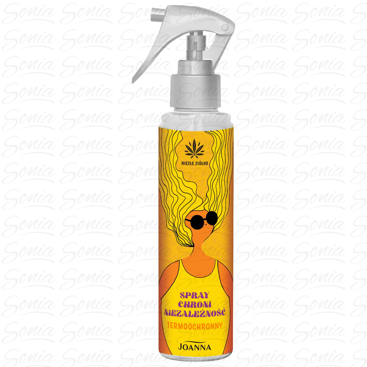 JOANNA Niezłe Ziółko Termoochronny Spray do włosów Chroni Niezależność" 150ml 5901018020668"