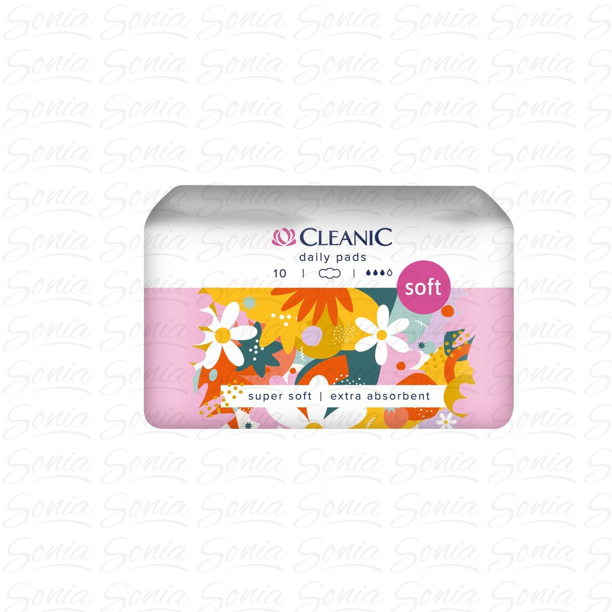 CLEANIC Podpaski higieniczne Soft - na dzień 1op.-10szt 5900095035572