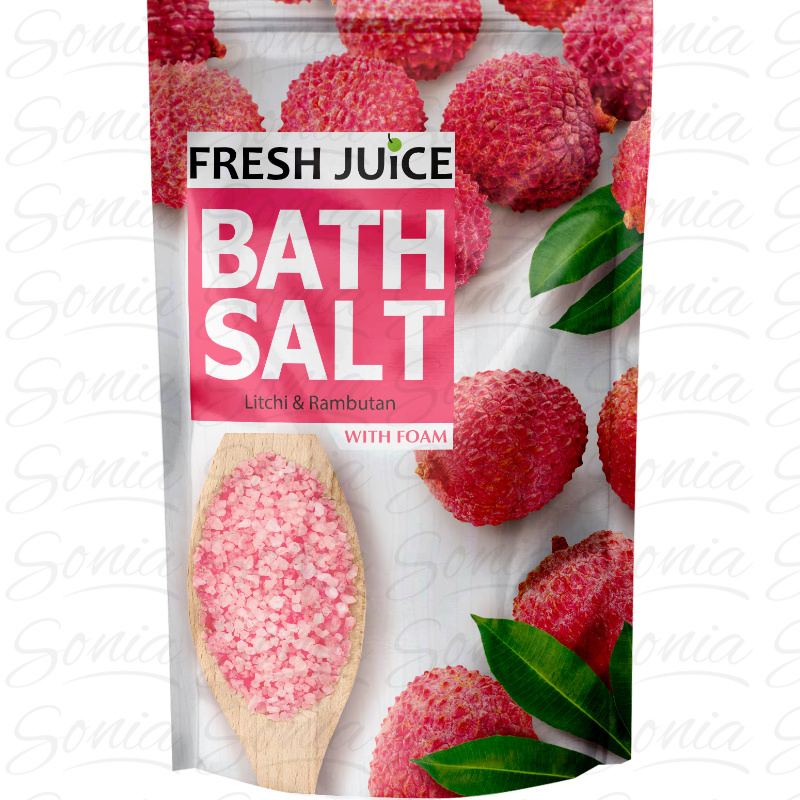 FRESH JUICE Sól do kąpieli Litchi & Rambutan 500 ml