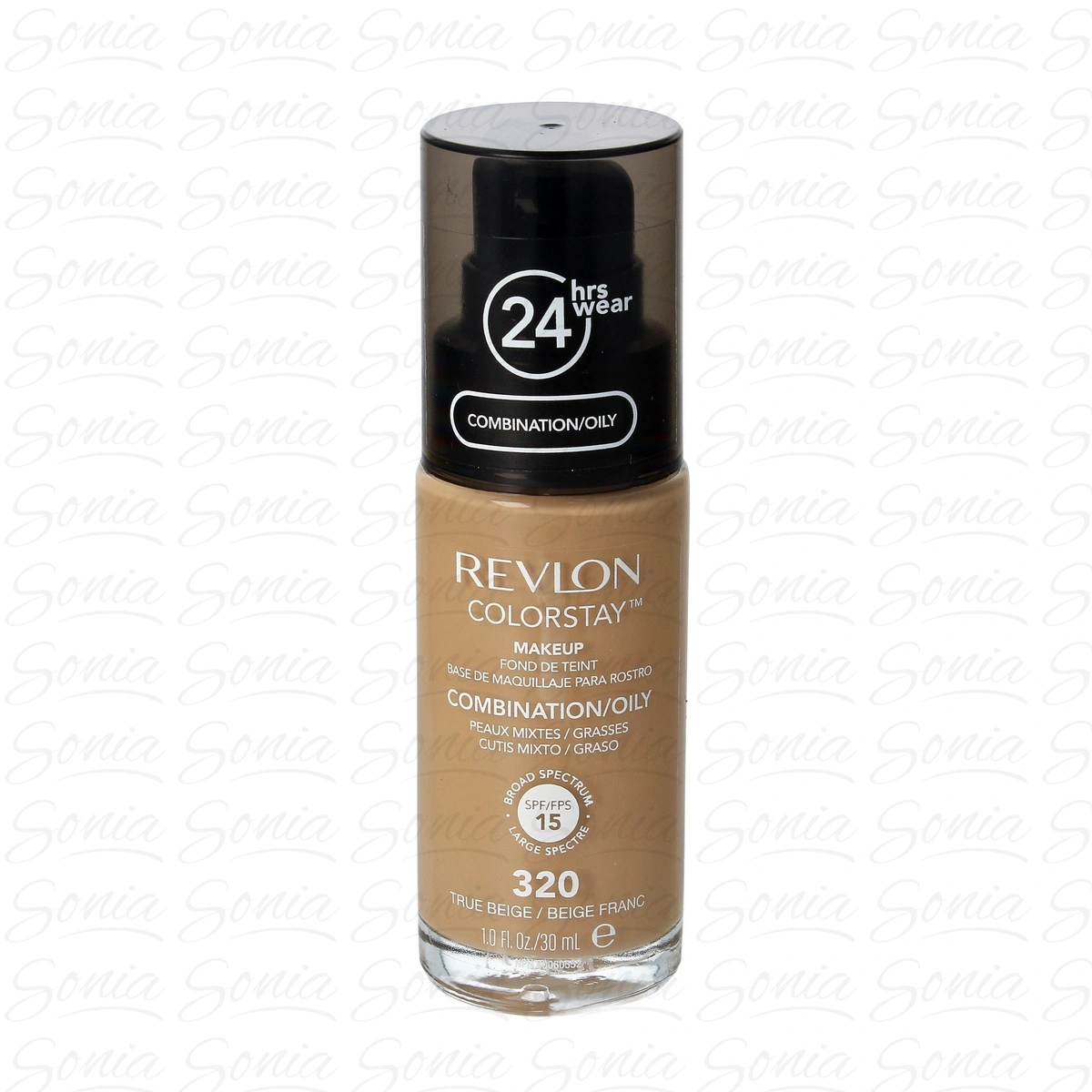 Revlon Colorstay 24H Longwear Podkład kryjąco-matujący nr 320 True Beige - cera mieszana i tłusta 30ml 309974700108