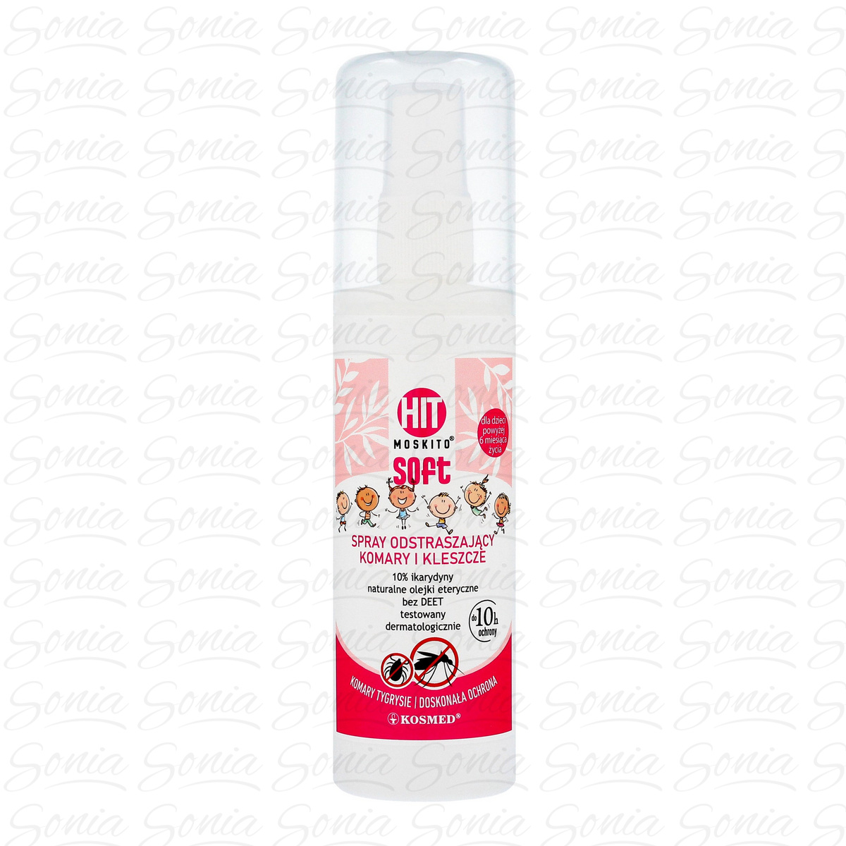 KOSMED HIT Moskito soft spray komary/kleszcze 80ml 5907681802112