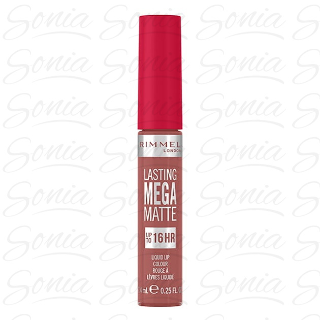 RIMMEL Lasting Mega Matte Płynna pomadka do ust 700 Be My Baby 7.4 ml