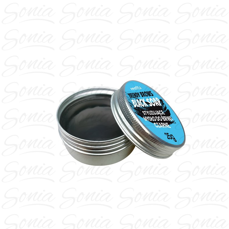 VENITA Trendy Brows Stylizujące Mydło do brwi - czarne 25g 5902101521116